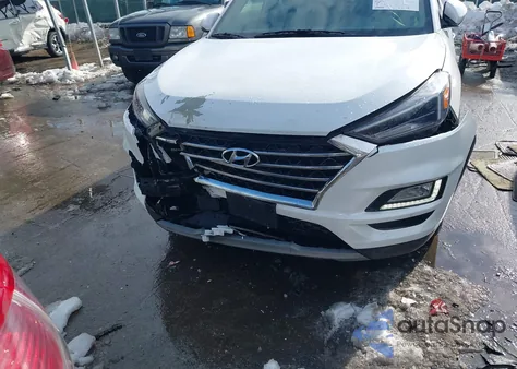 2021 Hyundai Tucson Ultimate z USA, uszkodzony, nr VIN KM8J33AL6MU322593